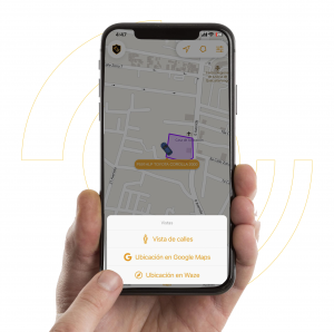 Visualizar vehículo en otras aplicaciones